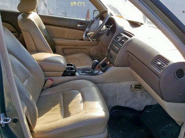 JT8BH28F7V0074432 - 1997 LEXUS LS 400 GRAY photo 5