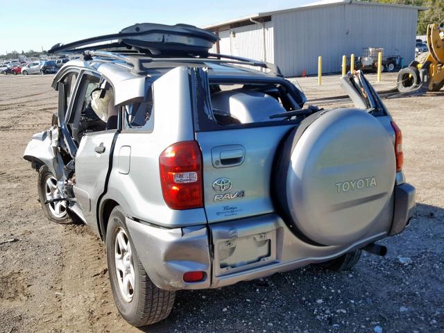 JTEGD20V650072219 - 2005 TOYOTA RAV4 SILVER photo 3