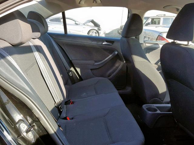 3VW2K7AJ7BM010055 - 2011 VOLKSWAGEN JETTA BASE 黑色 照片 6