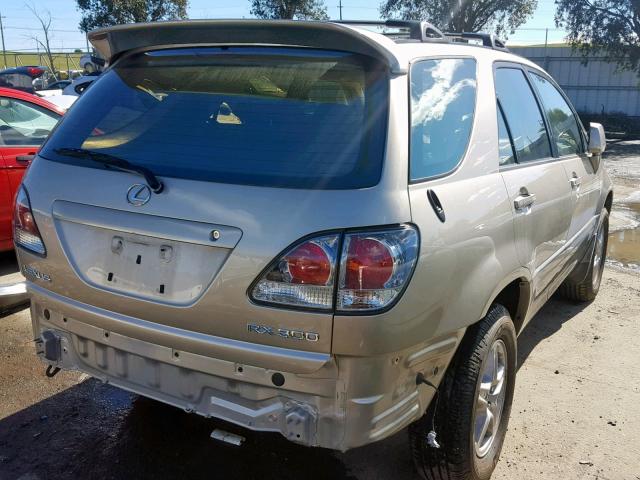 JTJHF10U620275446 - 2002 LEXUS RX 300 GOLD photo 4