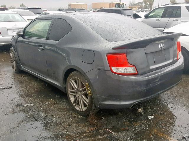 JTKJF5C74B3005513 - 2011 TOYOTA SCION TC GRAY photo 3