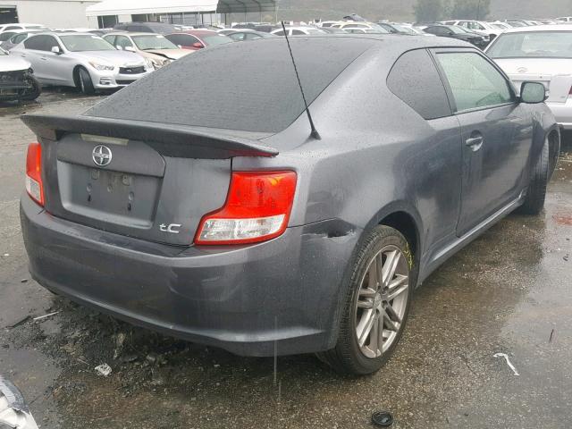 JTKJF5C74B3005513 - 2011 TOYOTA SCION TC GRAY photo 4
