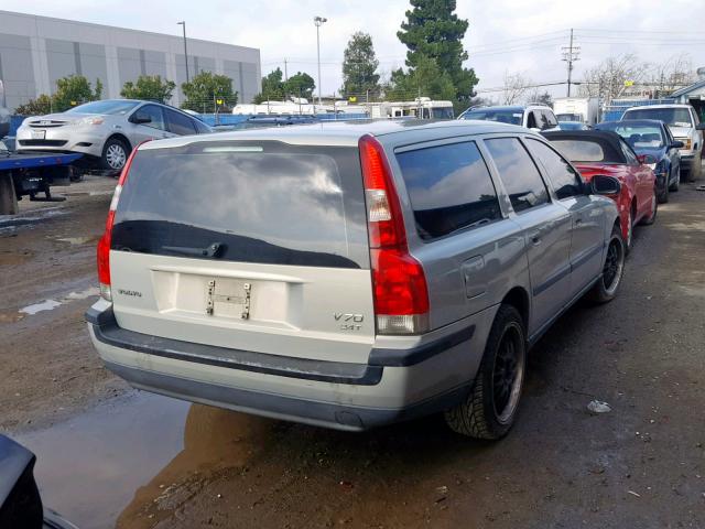 YV1SW58DX21256178 - 2002 VOLVO V70 2.4T GRAY photo 4