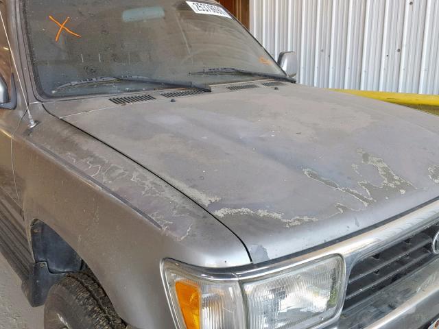 JT3VN29V3S0044115 - 1995 TOYOTA 4RUNNER VN SILVER photo 9