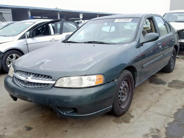 1N4DL01DXYC179125 - 2000 NISSAN ALTIMA XE GREEN photo 2