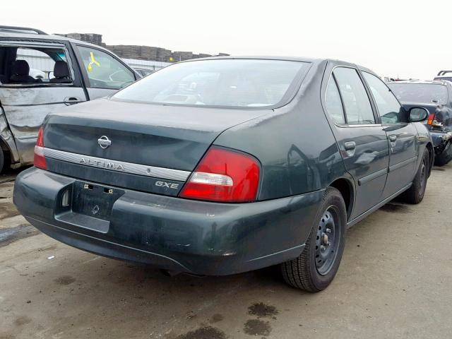 1N4DL01DXYC179125 - 2000 NISSAN ALTIMA XE GREEN photo 4