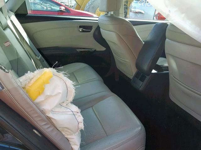 4T1BK1EBXGU213569 - 2016 TOYOTA AVALON XLE BLUE photo 6