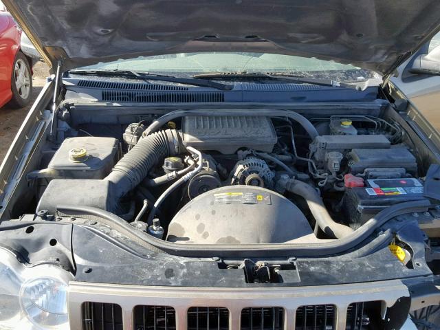 1J4GR48K46C307254 - 2006 JEEP GRAND CHER BROWN photo 7