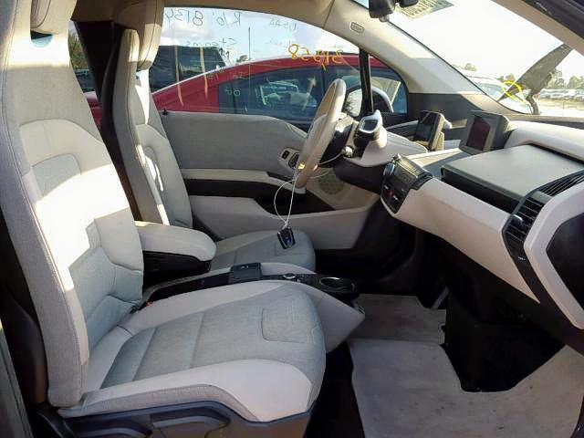 WBY1Z4C5XEVX63340 - 2014 BMW I3 REX SILVER photo 5