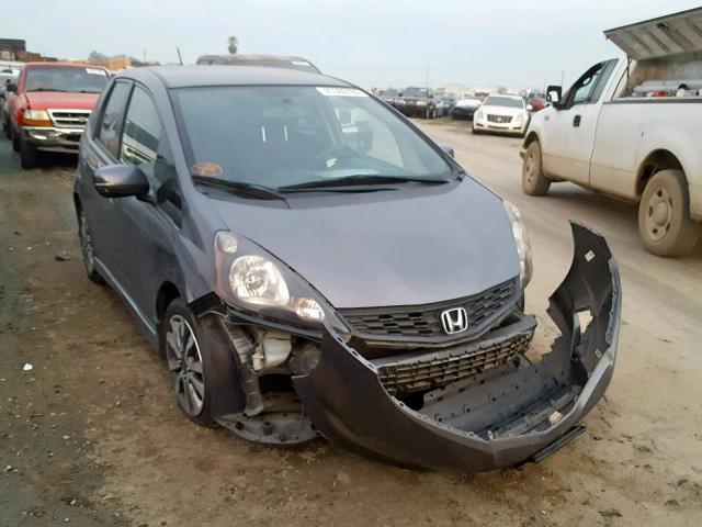 JHMGE8H57DC070225 - 2013 HONDA FIT SPORT CHARCOAL photo 1