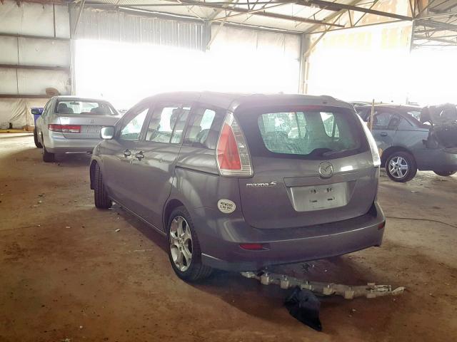 JM1CR2WL1A0366907 - 2010 MAZDA 5 GRAY photo 3