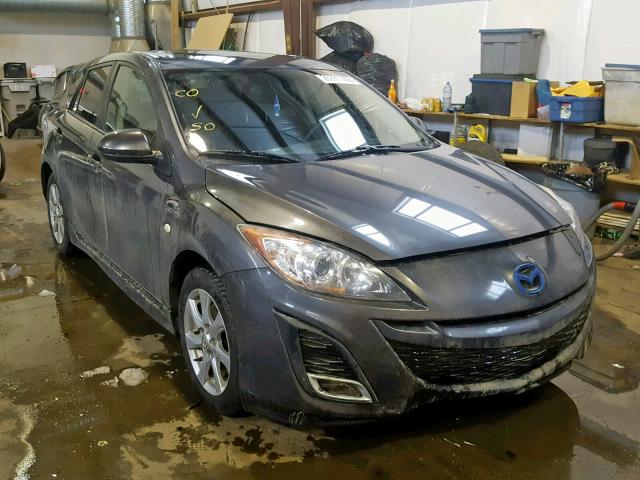 JM1BL1H55A1283805 - 2010 MAZDA 3 S GRAY photo 1