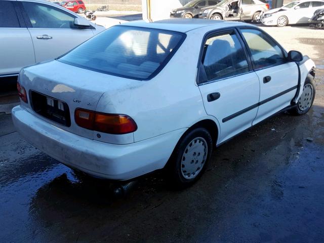 JHMEG8547NS011518 - 1992 HONDA CIVIC DX WHITE photo 4