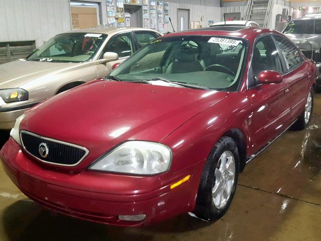 1MEFM55S62G616641 - 2002 MERCURY SABLE LS P RED photo 2