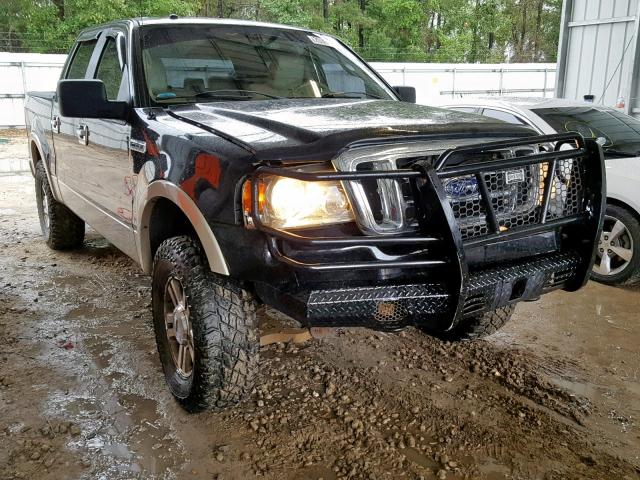 1FTPW14V97FB17978 - 2007 FORD F150 SUPER BLACK photo 1