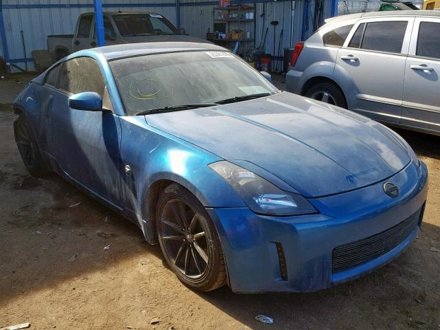 JN1AZ34D13T118699 - 2003 NISSAN 350Z COUPE BLUE photo 1