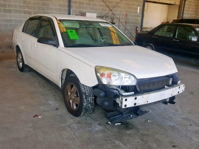 1G1ZT54824F144348 - 2004 CHEVROLET MALIBU LS WHITE photo 1