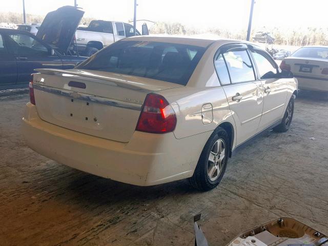 1G1ZT54824F144348 - 2004 CHEVROLET MALIBU LS WHITE photo 4