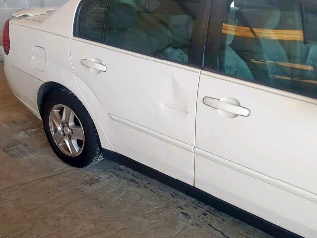 1G1ZT54824F144348 - 2004 CHEVROLET MALIBU LS WHITE photo 9