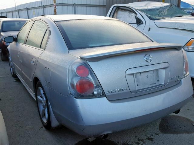 1N4BL11D96C141654 - 2006 NISSAN ALTIMA SE SILVER photo 3