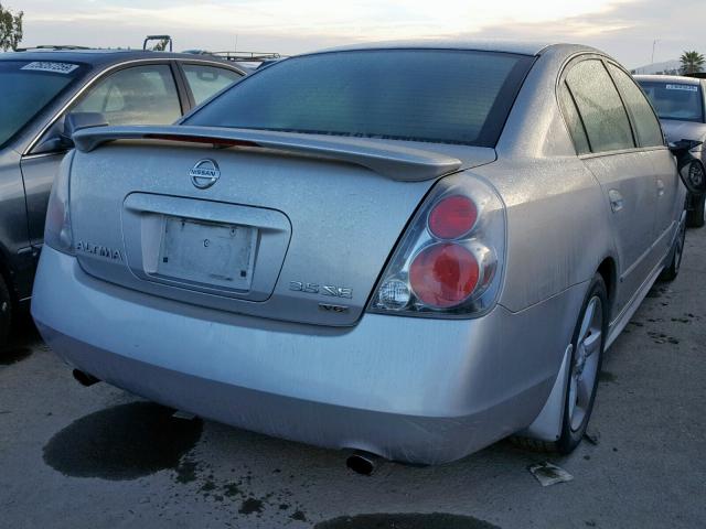 1N4BL11D96C141654 - 2006 NISSAN ALTIMA SE SILVER photo 4