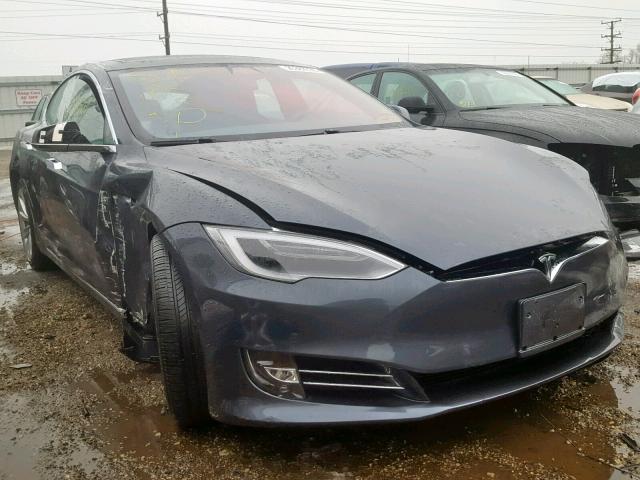 5YJSA1E25GF168945 - 2016 TESLA MODEL S GRAY photo 1