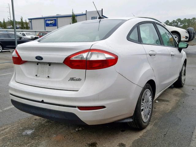 3FADP4AJ3HM163669 - 2017 FORD FIESTA S WHITE photo 4