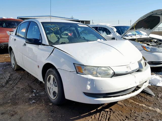 1G8AG52F14Z229880 - 2004 SATURN ION LEVEL WHITE photo 1