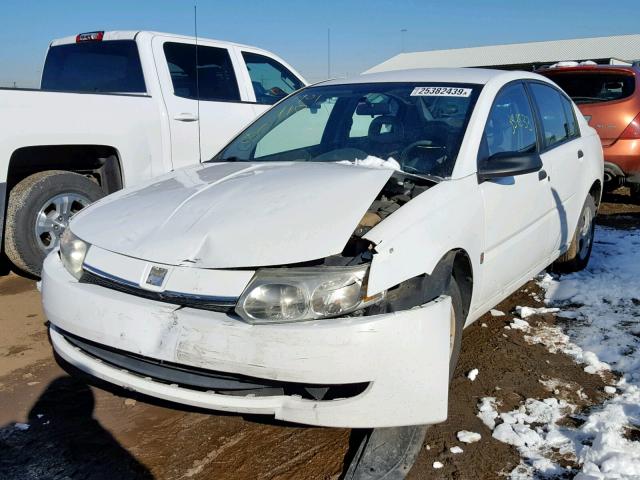 1G8AG52F14Z229880 - 2004 SATURN ION LEVEL WHITE photo 2