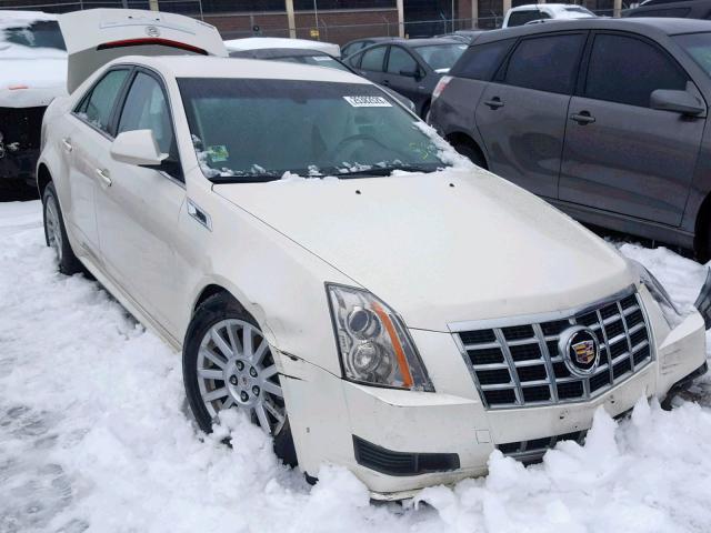 1G6DG5E58D0112908 - 2013 CADILLAC CTS LUXURY WHITE photo 1