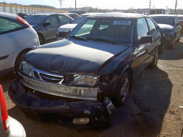 YS3DD35N8X2079730 - 1999 SAAB 9-3 S BLUE photo 2