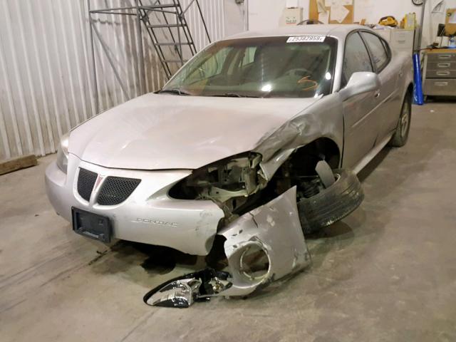 2G2WP522351199482 - 2005 PONTIAC GRAND PRIX SILVER photo 2