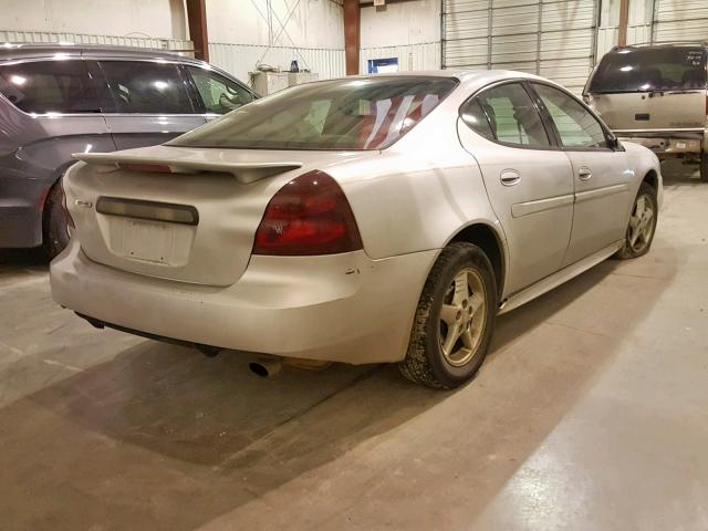 2G2WP522351199482 - 2005 PONTIAC GRAND PRIX SILVER photo 4