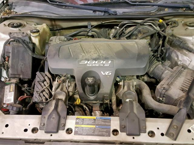 2G2WP522351199482 - 2005 PONTIAC GRAND PRIX SILVER photo 7
