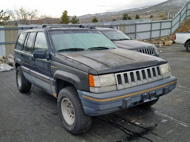 1J4GZ78S1PC536557 - 1993 JEEP GRAND CHER BLACK photo 1