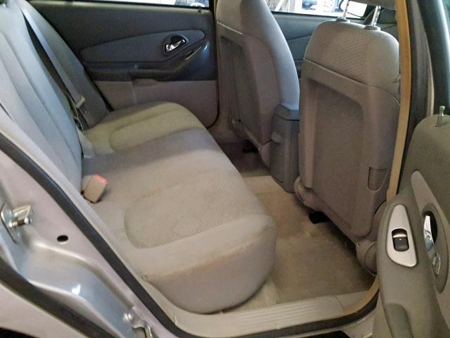 1G1ZS51F26F147047 - 2006 CHEVROLET MALIBU LS SILVER photo 6