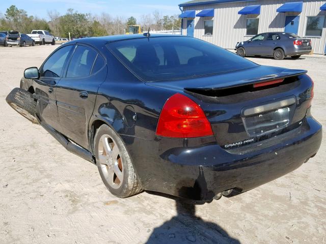 2G2WC58C981176949 - 2008 PONTIAC GRAND PRIX BLACK photo 3