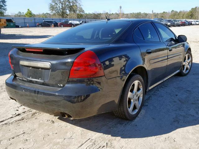 2G2WC58C981176949 - 2008 PONTIAC GRAND PRIX BLACK photo 4