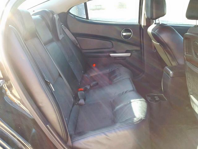 2G2WC58C981176949 - 2008 PONTIAC GRAND PRIX BLACK photo 6