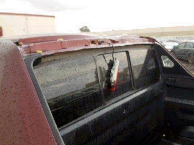 2HJYK16417H529178 - 2007 HONDA RIDGELINE BURGUNDY photo 9