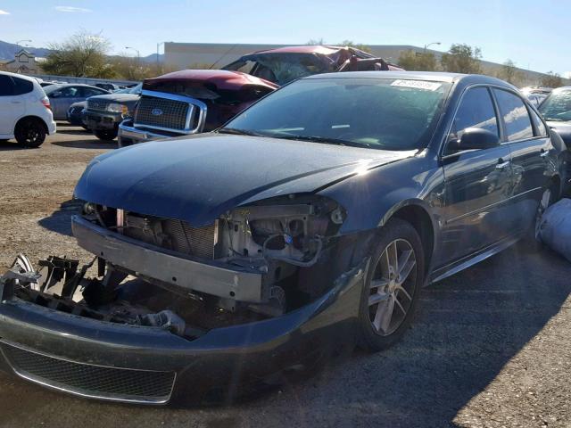 2G1WC5E3XE1168976 - 2014 CHEVROLET IMPALA LIM GRAY photo 2