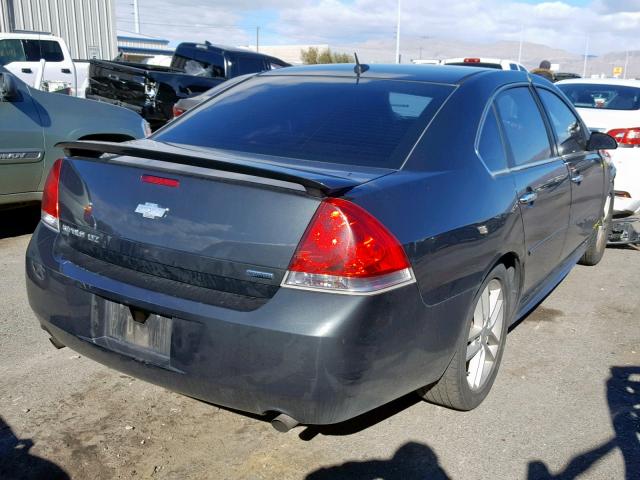 2G1WC5E3XE1168976 - 2014 CHEVROLET IMPALA LIM GRAY photo 4