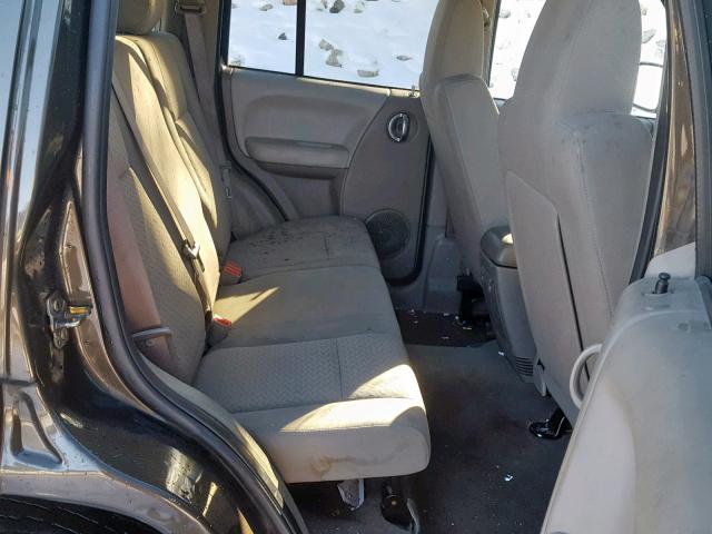 1J8GL38K36W250795 - 2006 JEEP LIBERTY RE ყავისფერი ფოტო 6