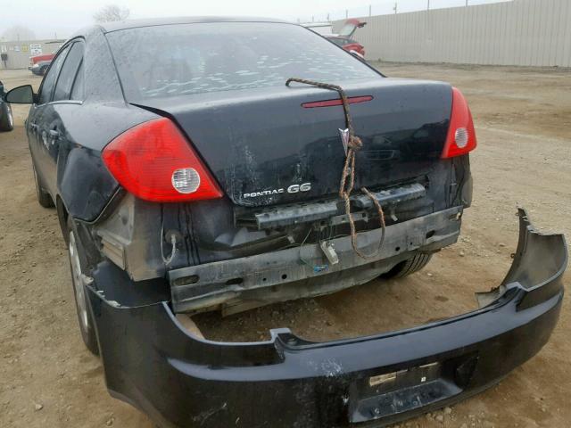 1G2ZF57B284179452 - 2008 PONTIAC G6 VALUE L BLACK photo 3