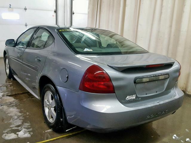 2G2WP552571175991 - 2007 PONTIAC GRAND PRIX GRAY photo 3