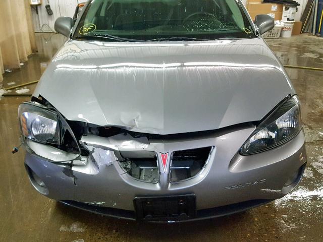 2G2WP552571175991 - 2007 PONTIAC GRAND PRIX GRAY photo 9