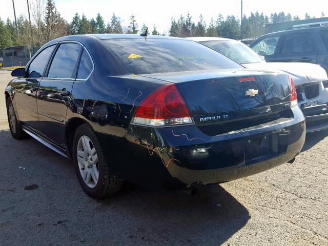 2G1WB5E38E1131069 - 2014 CHEVROLET IMPALA LIM BLACK photo 3