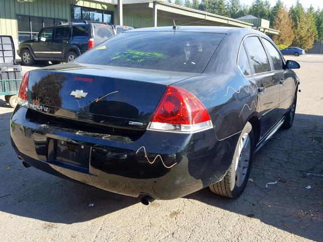 2G1WB5E38E1131069 - 2014 CHEVROLET IMPALA LIM BLACK photo 4