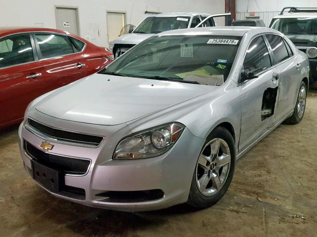 1G1ZA5EU3CF230817 - 2012 CHEVROLET MALIBU LS SILVER photo 2