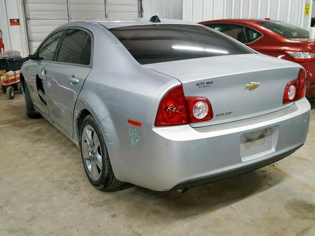 1G1ZA5EU3CF230817 - 2012 CHEVROLET MALIBU LS SILVER photo 3